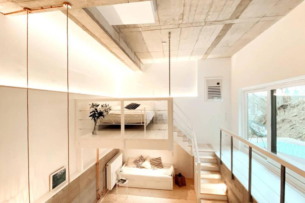 Pool-Loft: Wandern, Erholen & Sauna Siebengebirge Erpel 외부 사진
