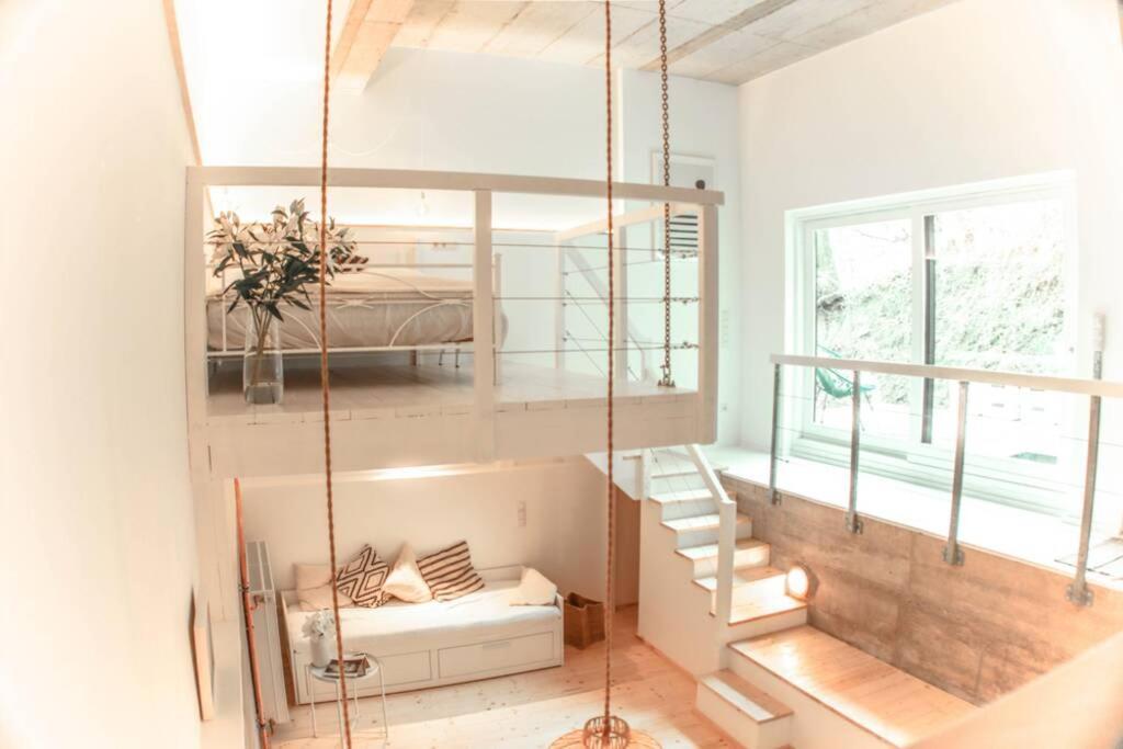 Pool-Loft: Wandern, Erholen & Sauna Siebengebirge Erpel 외부 사진